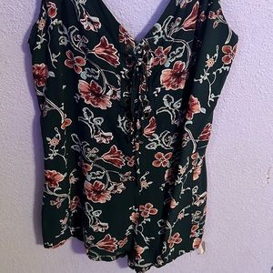Short romper set. Size small forever 21